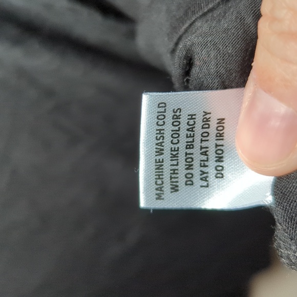 78 & Sunny Black Cropped Boxy Short-Sleeve T-Shirt Women's Size XL - Picture 4 of 5